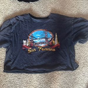 San Francisco brandy Melville tee. One size fits all but fits like a medium.